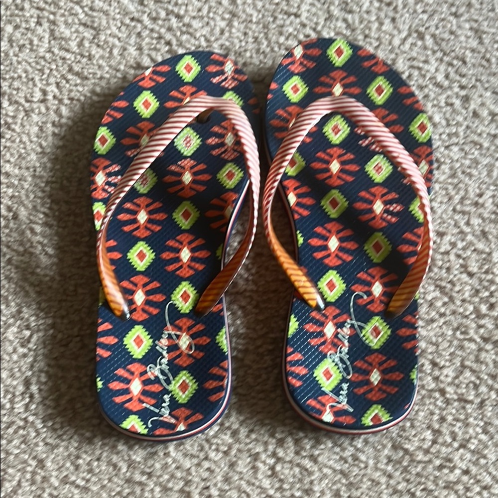Vera Bradley Patterned Flip Flops